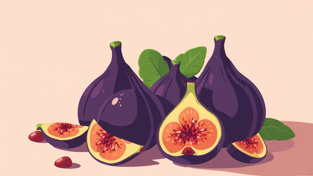 무화과 보관법 & 신선도 유지 꿀팁 (illustration 스타일)