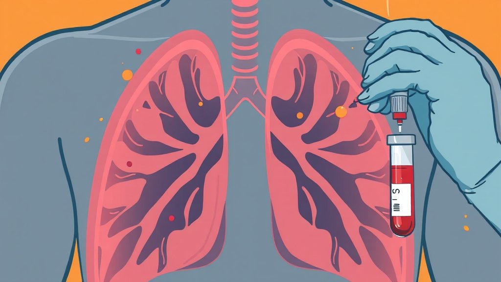 결핵 검사 방법 및 절차 (cartoon 스타일)