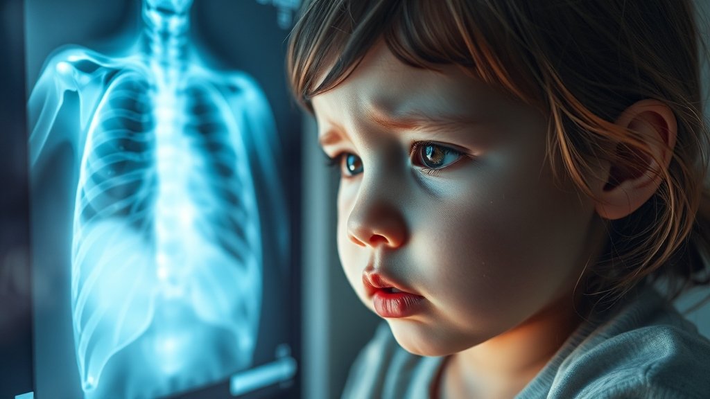 폐렴 오진의 문제점 (realistic 스타일)