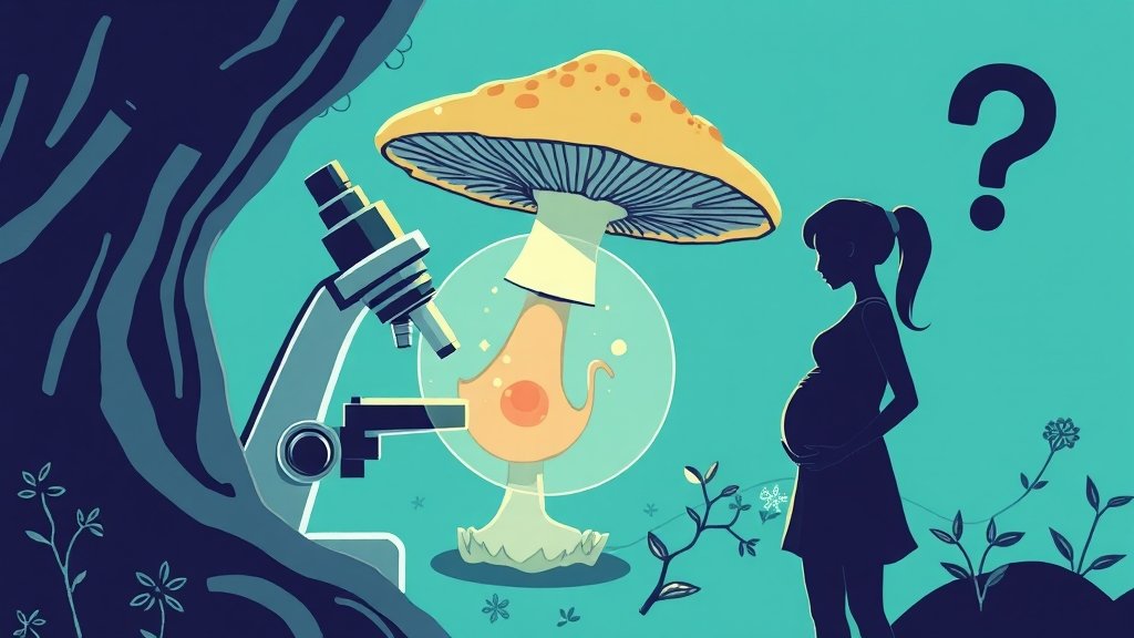 섭취 시 주의사항 및 부작용 (illustration 스타일)