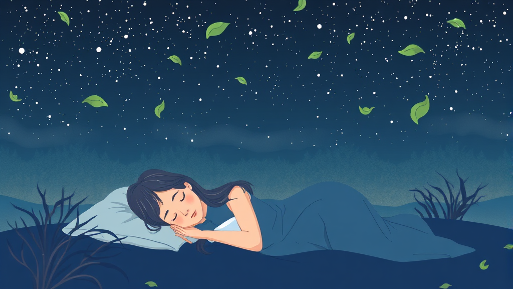 감태 활용법: 불면증 해소를 위한 섭취 방법 (illustration 스타일)