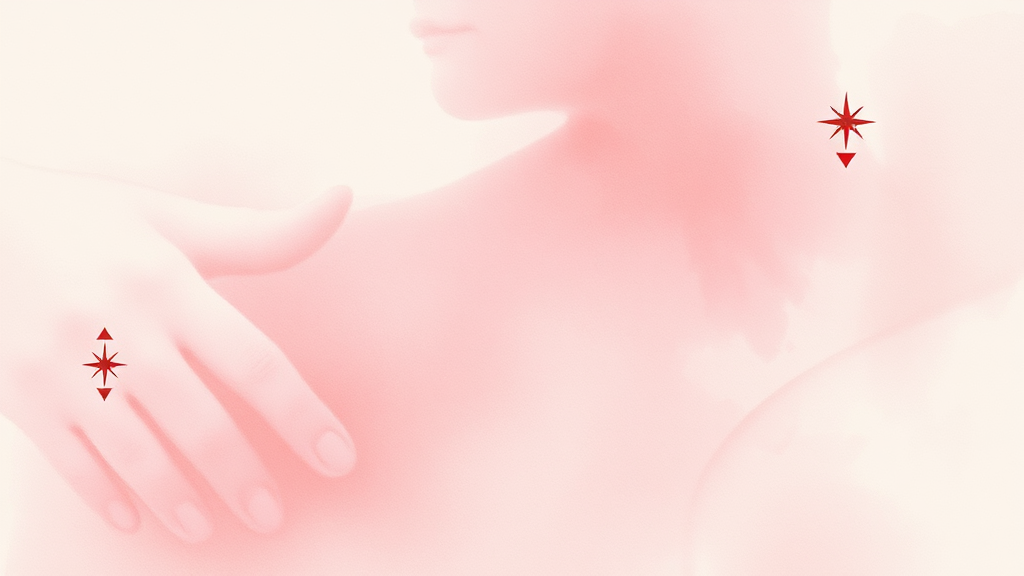 뇌졸중 발생 시, 골든타임과 대처 (watercolor 스타일)