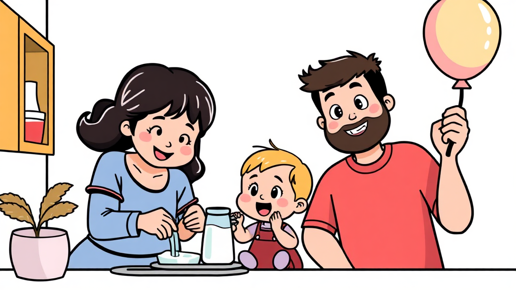 가정에서 할 수 있는 관리법 (cartoon 스타일)