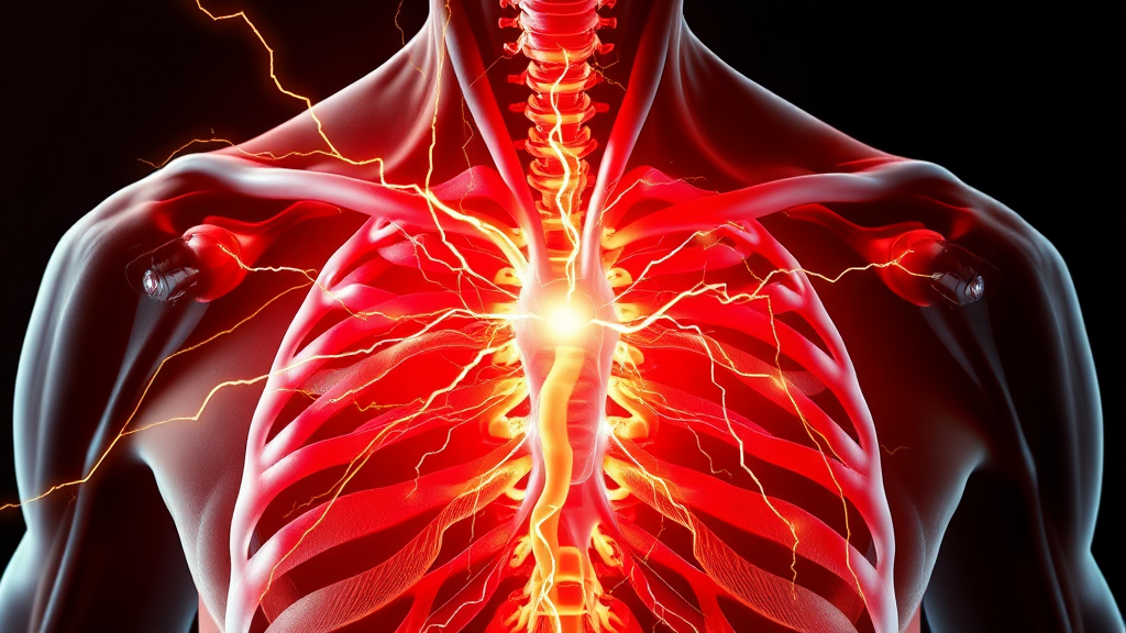 늑간신경통이란? (realistic 스타일)