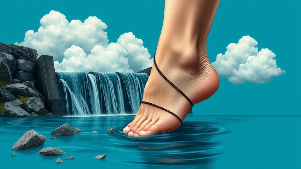 신장 이상 증상: 부종 집중 분석 (realistic 스타일)