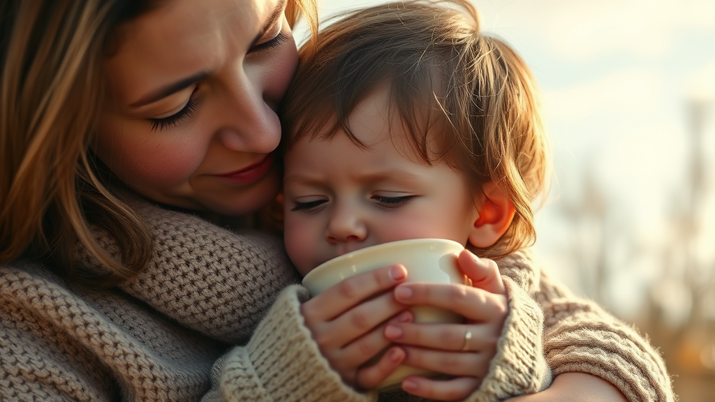 도라지의 효능: 목 염증 완화 및 기침 진정 (realistic 스타일)