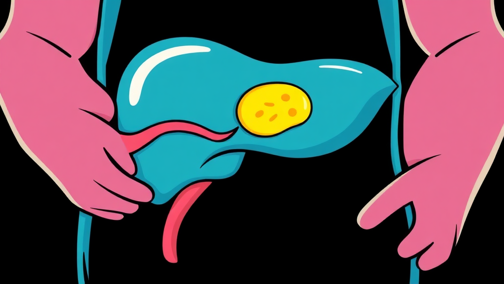 담낭 용종이란? (cartoon 스타일)