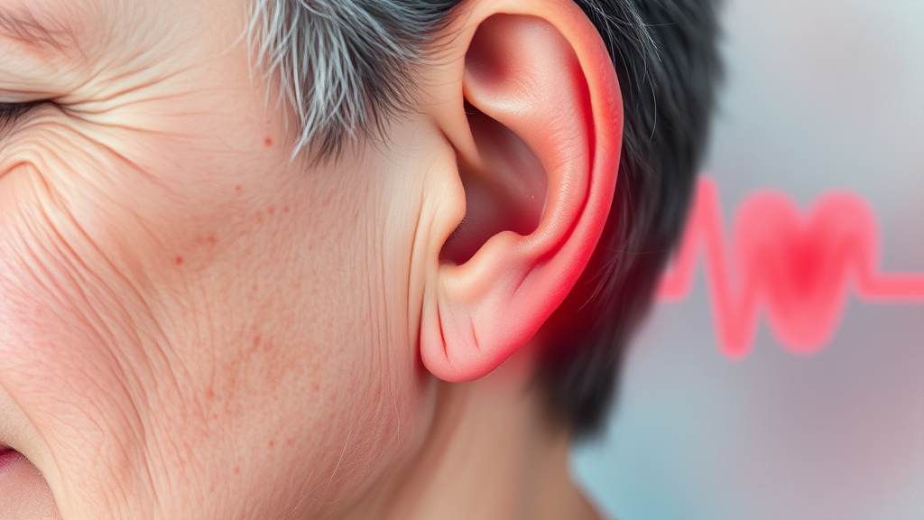 단순 노화 vs 프랭크 징후 (watercolor 스타일)