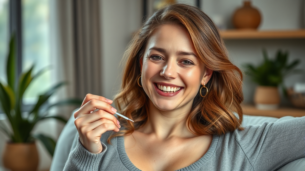 위축성 질염 예방 & 질 건강 관리 (realistic 스타일)