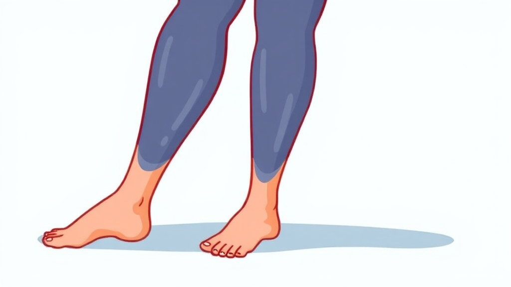 하지정맥류 치료 방법 비교 (cartoon 스타일)