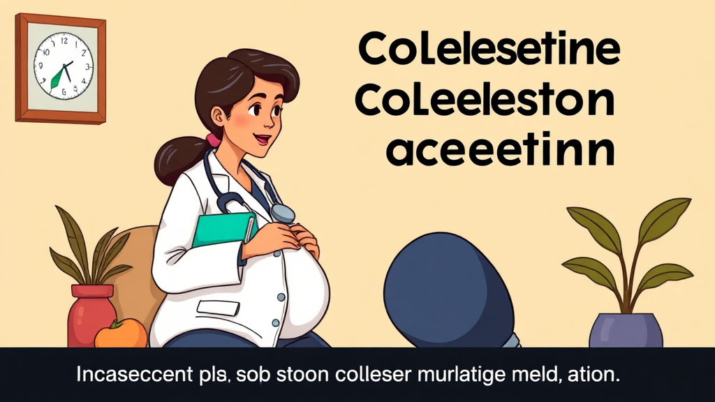 콜레스테롤 약, 갑자기 끊으면 안될까? (cartoon 스타일)