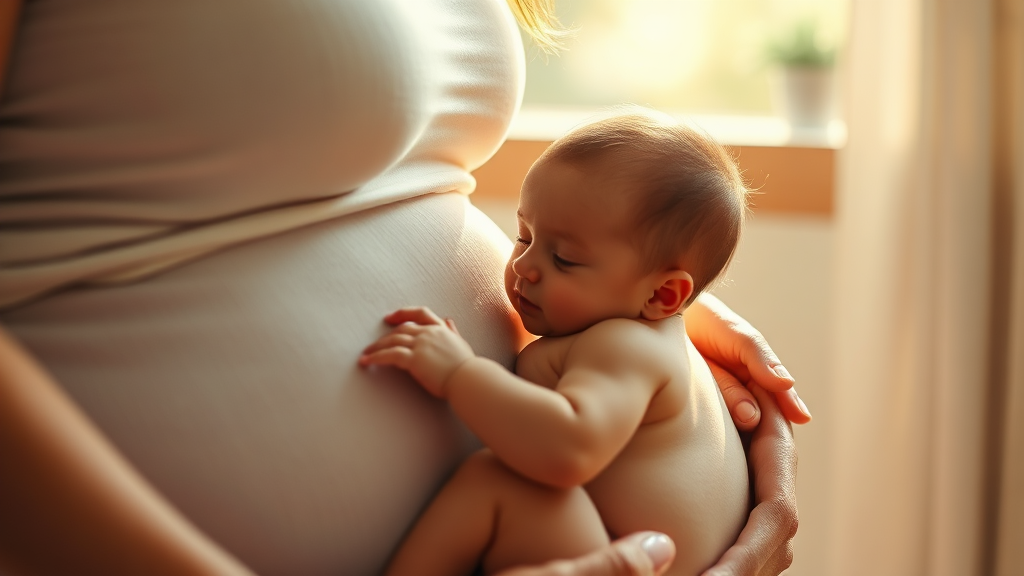 임신성 고지혈증, 왜 생기는 걸까요? (realistic 스타일)