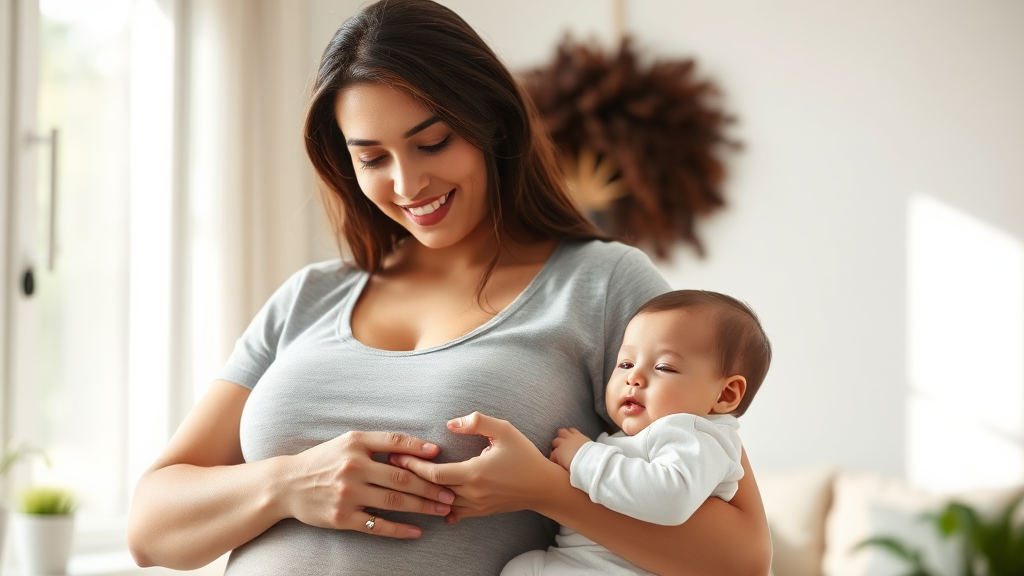 출산 후 콜레스테롤 약, 언제 다시 먹어야 할까요? (realistic 스타일)