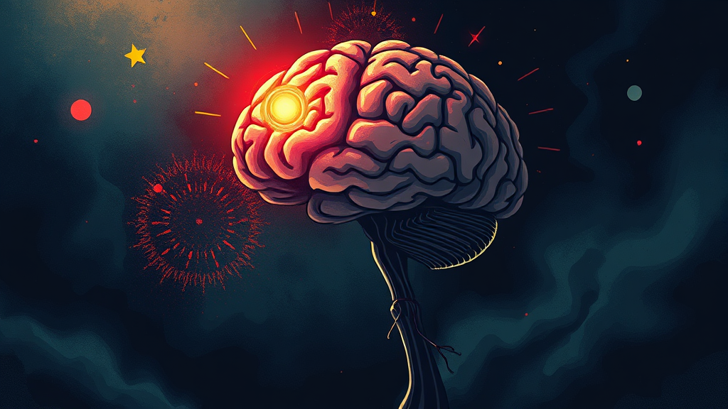 뇌종양, 무엇일까요? (illustration 스타일)