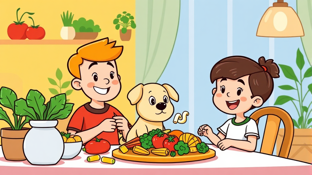 구충제 복용 시기 및 방법 (cartoon 스타일)