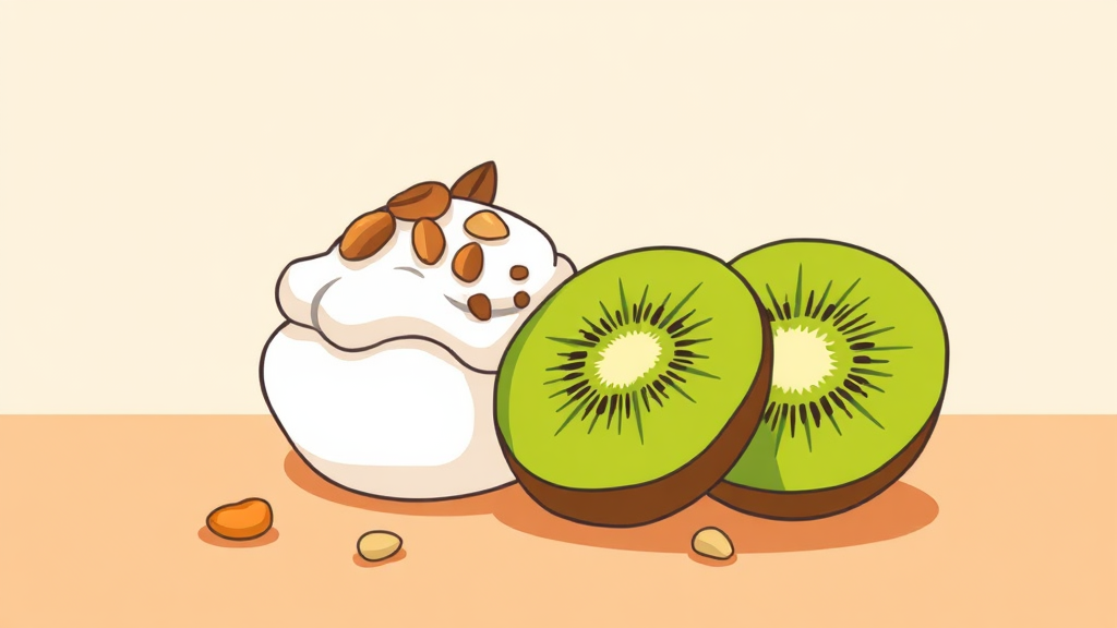 섭취량과 시기, 중요할까? (illustration 스타일)