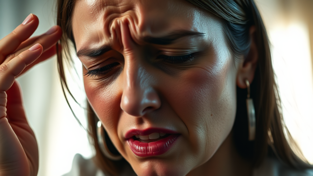 주요 증상 알아보기 (realistic 스타일)