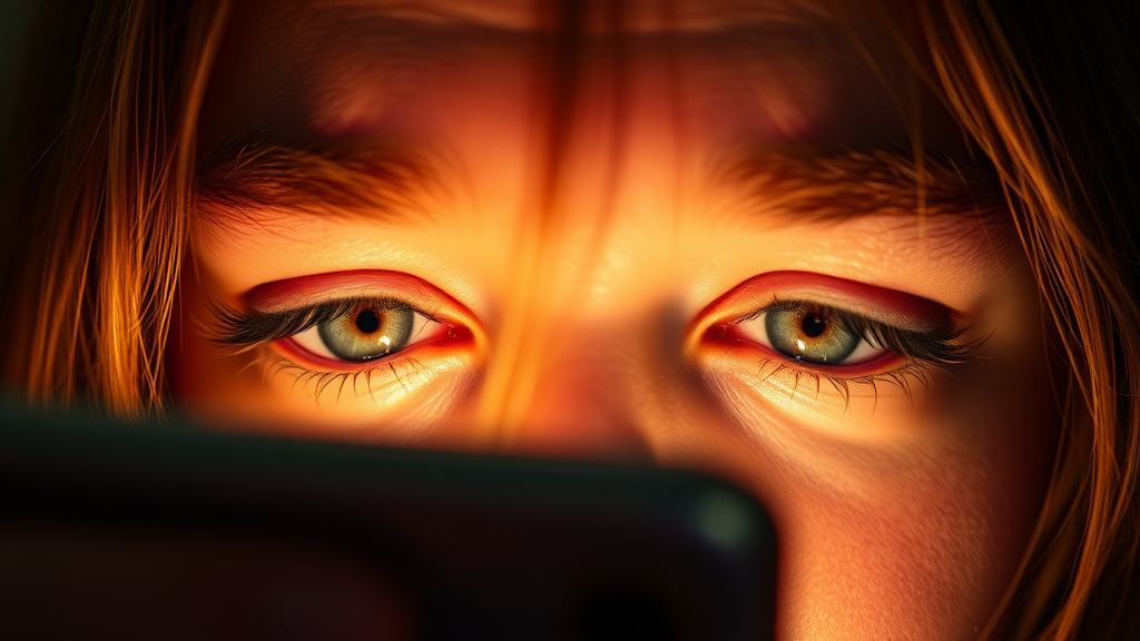 눈 건강, 왜 중요할까요? (realistic 스타일)