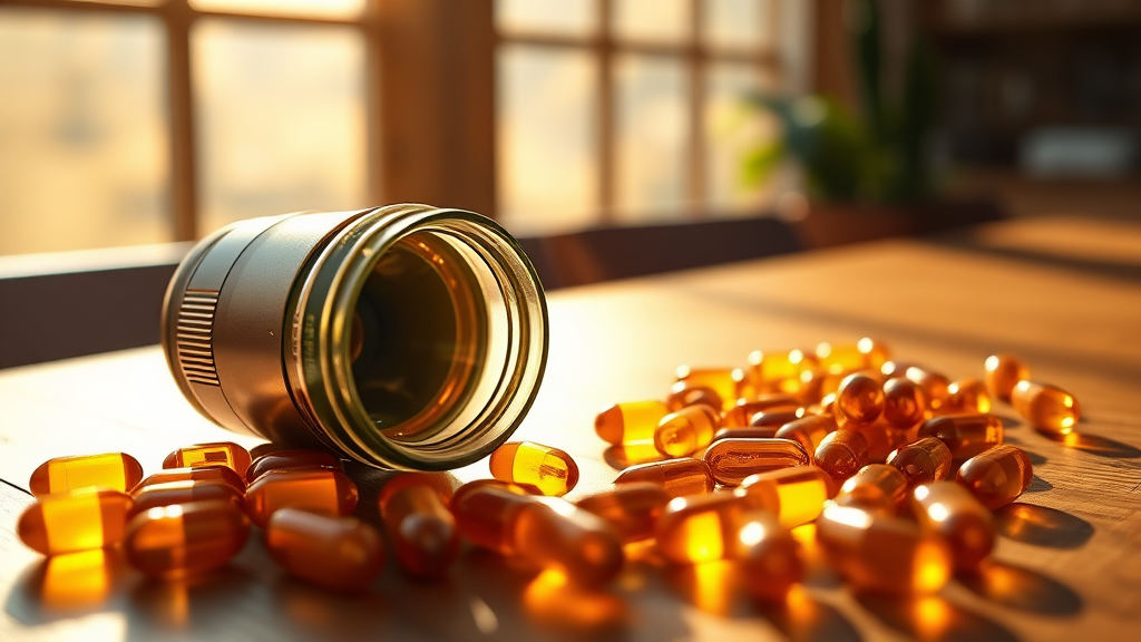 섭취 방법 및 주의사항 (realistic 스타일)