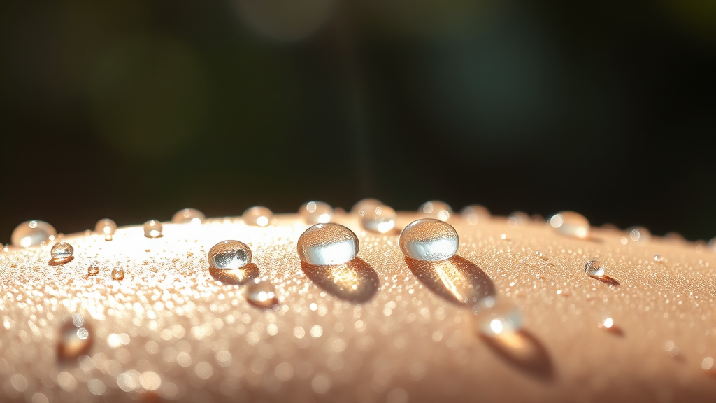 판테놀, 피부에 왜 좋을까? (realistic 스타일)