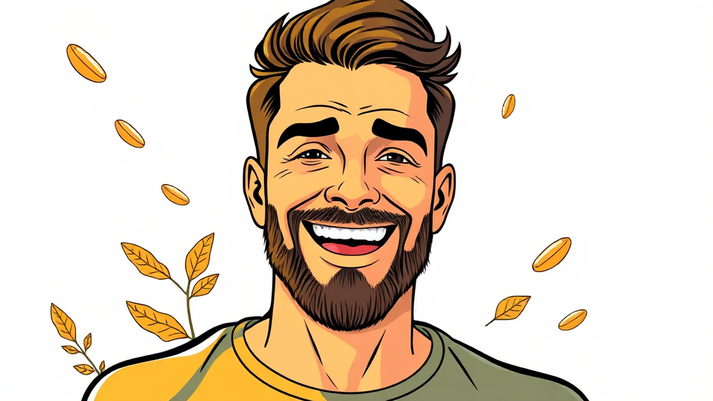 활력 넘치는 삶을 위해! (illustration 스타일)