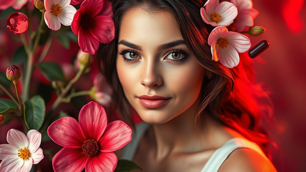 락티브 철분, 어떤 효능이 있을까요? (realistic 스타일)