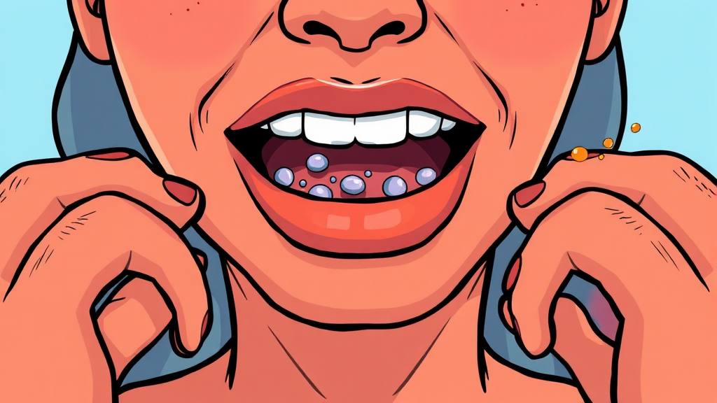 단순 vs 대상포진: 핵심 비교 (cartoon 스타일)