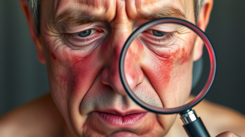 자가 진단 체크리스트 (realistic 스타일)