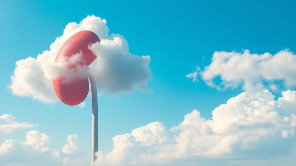 크레아티닌 정상 수치 및 기준 (realistic 스타일)