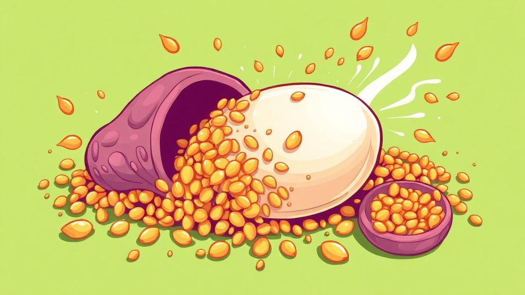 차전자피, 왜 슈퍼푸드일까요? (illustration 스타일)