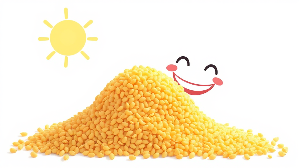 차전자피, 건강하게 섭취하세요! (illustration 스타일)