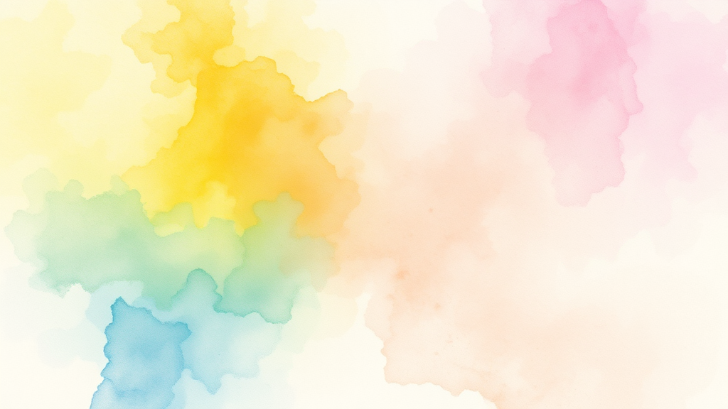 애사비 활용 식단 및 생활 습관 (watercolor 스타일)