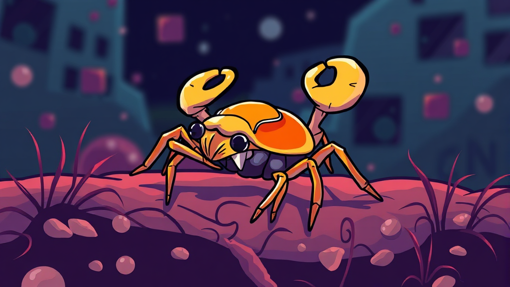 사면발이, 무엇일까요? (cartoon 스타일)