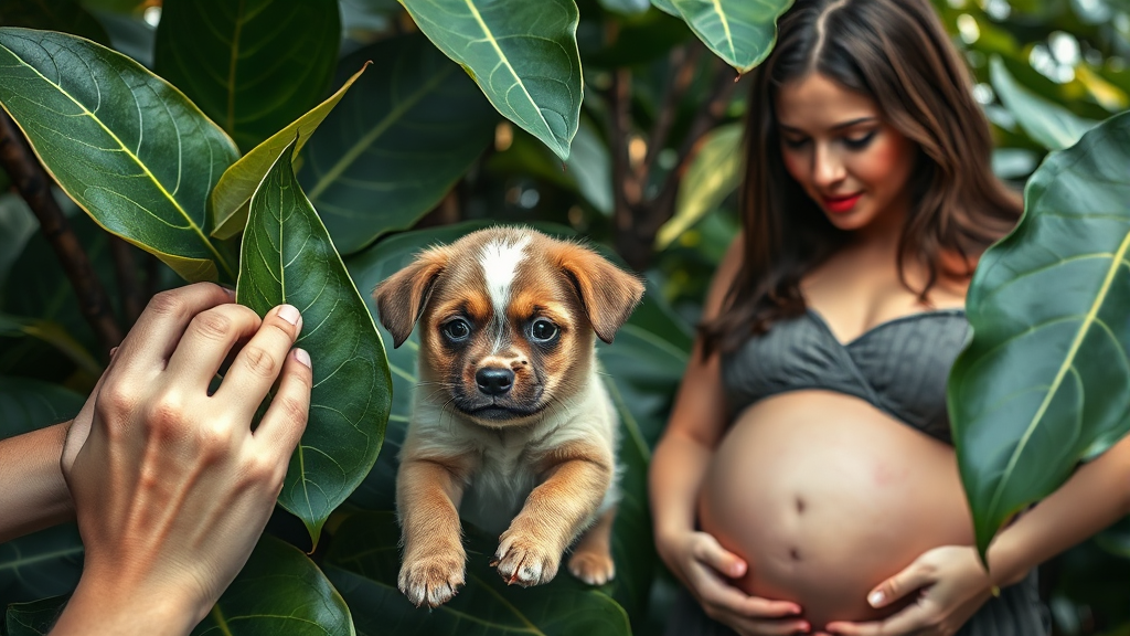 월계수 잎 사용 시 안전 수칙 (realistic 스타일)