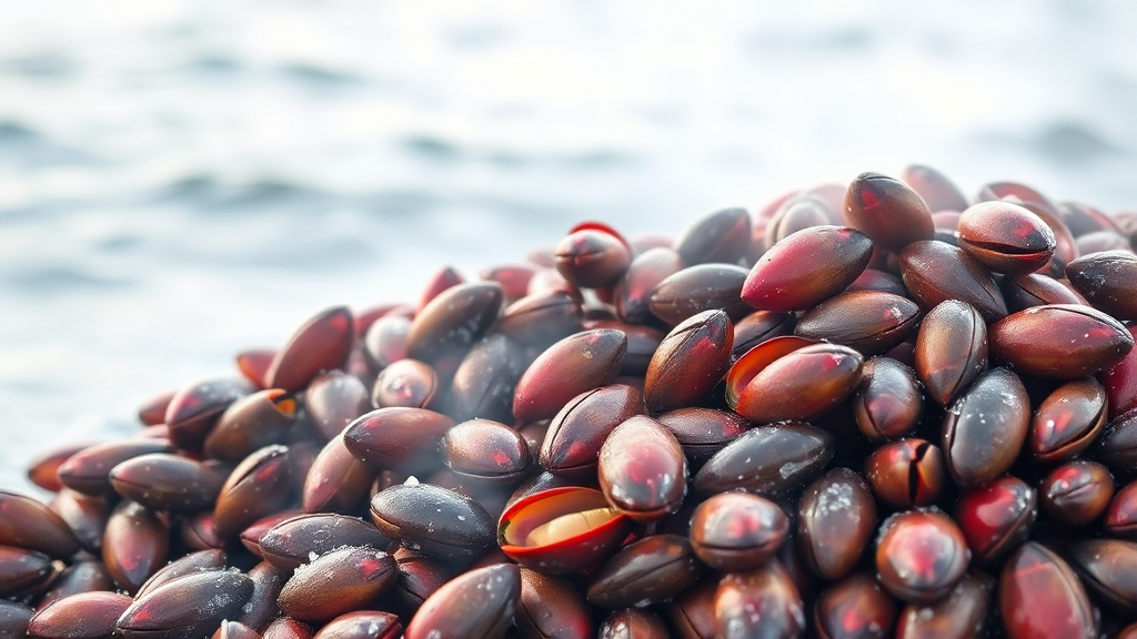 꼬막, 어떤 조개일까? (watercolor 스타일)